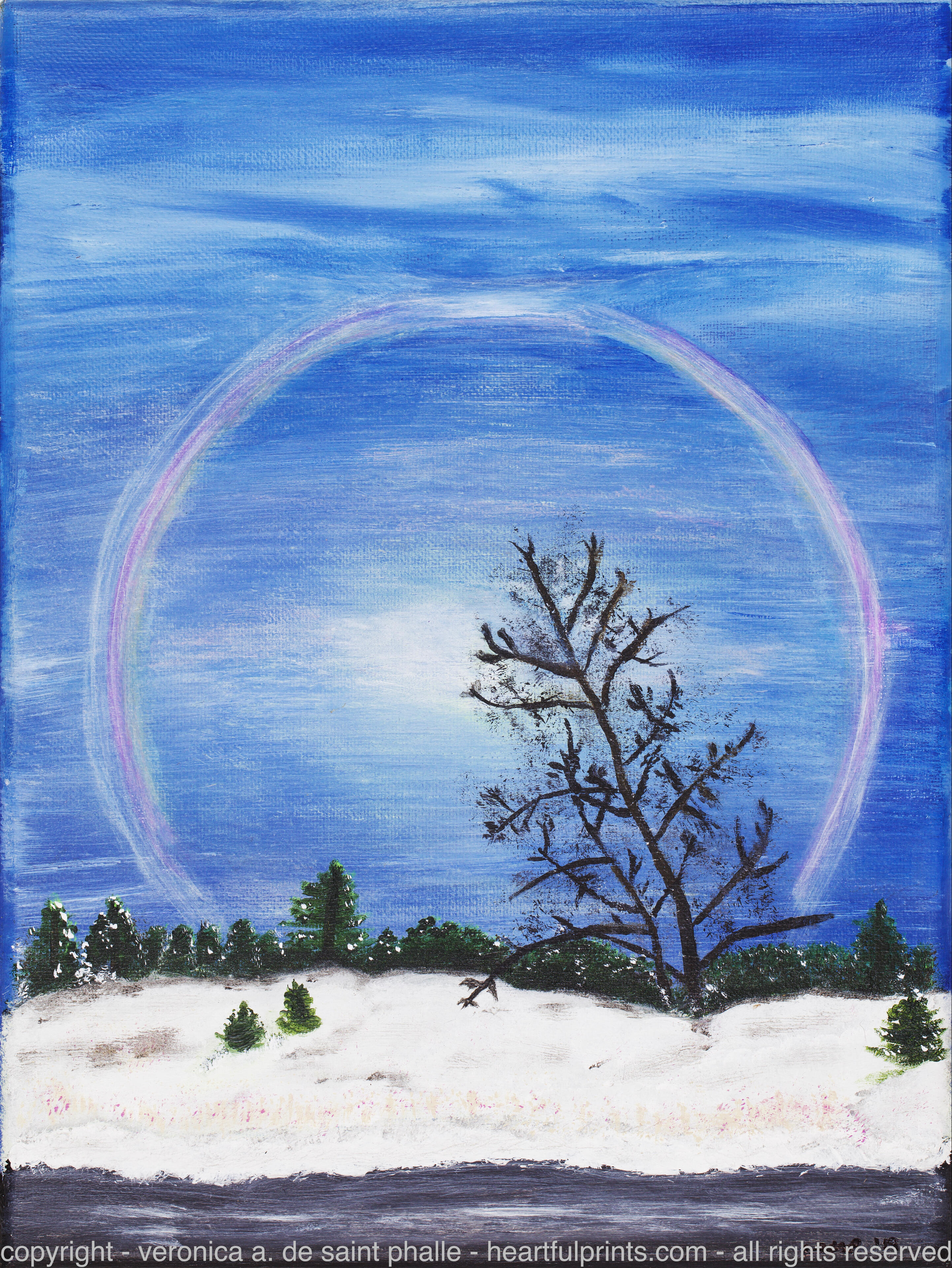 Veronica de Saint Phalle - acrylic on canvas