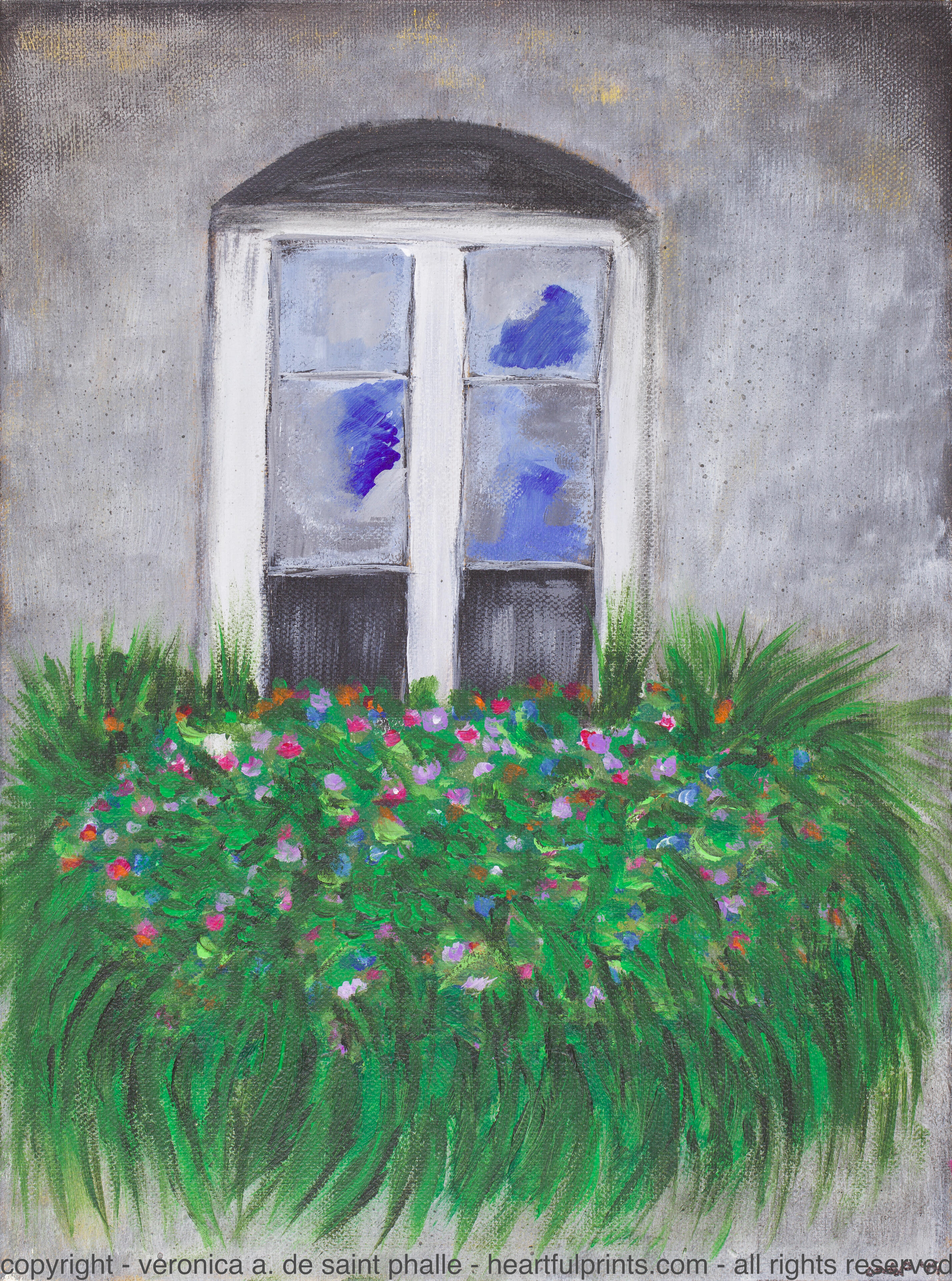 Veronica de Saint Phalle - acrylic on canvas